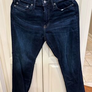 Abercrombie & Fitch Men's Deep Indigo Jeans